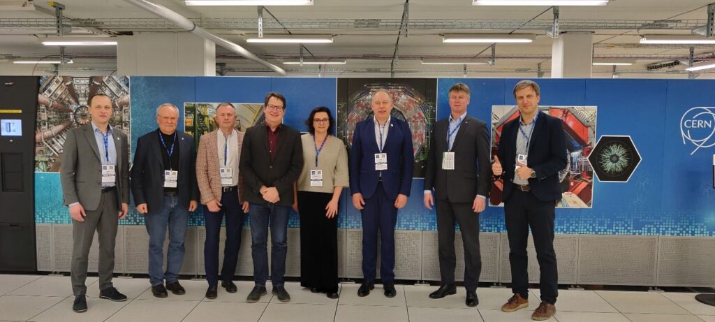 KTU delegacija vizito CERN metu