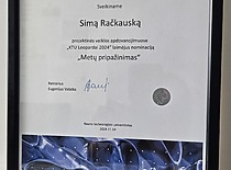 "Metų pripažinimas" apdovanojimas