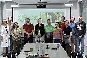 Medžiagų mokslo institute viešėjo Sens4Corn projekto partnerė iš Latvijos
